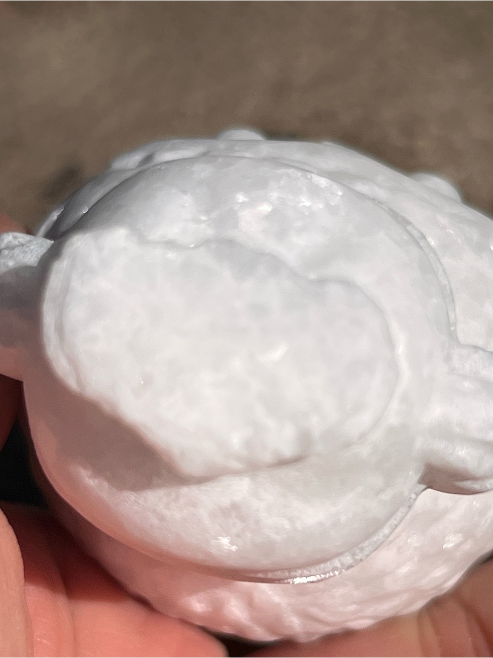 White (1) Jade Labubu carving | Crystal - Picture 6 of 16